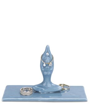 Ring Holder Asana Porcelain