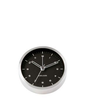 Alarm clock Tinge black dial Design Armando Breeveld